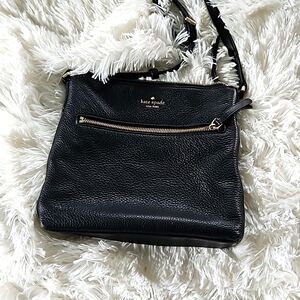 Kate Spade Leila Swingpack Crossbody Bag Black/Gold